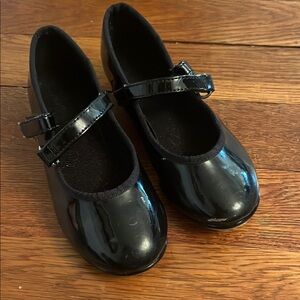 Toddler girls tap shoes 7.5 - Dance Black Patent Kids Mary Jane